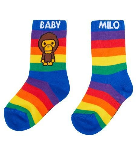 商品BAPE Kids|条纹袜子,价格¥152,第3张图片详细描述