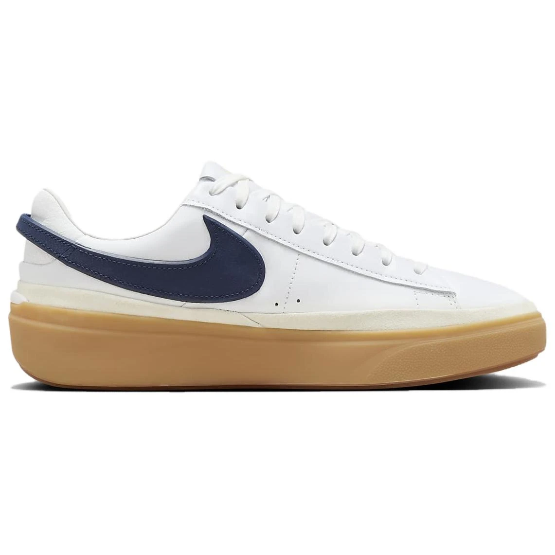 商品[国内直发] NIKE|[预售3天]Blazer Phantom Low舒适百搭 防滑耐磨 低帮 板鞋 男款 白色,价格¥572,第3张图片详细描述