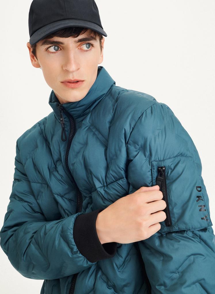 Quilted Bomber Jacket商品第4张图片规格展示