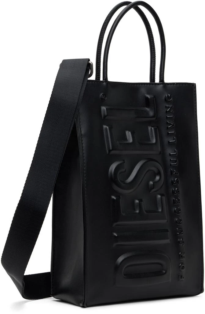 商品Diesel|Black Medium DSL 3D Tote,价格¥1986,第2张图片详细描述