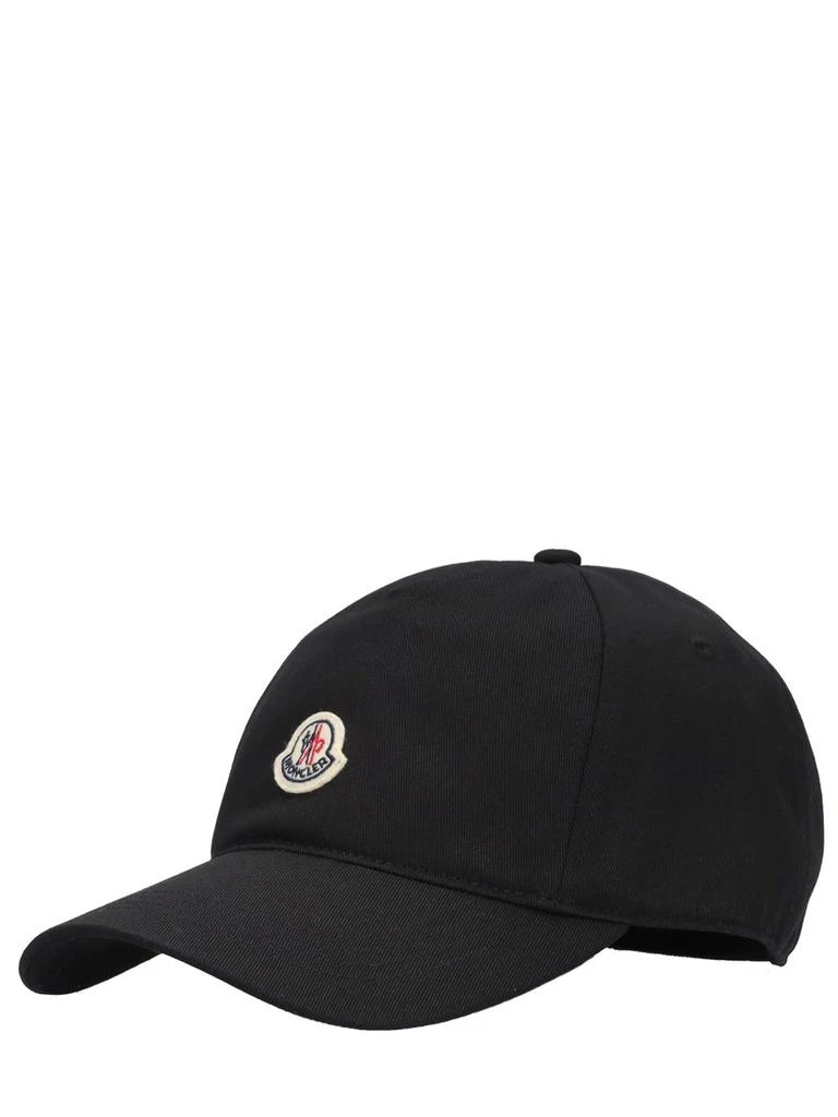 商品Moncler|Logo Cotton Baseball Cap,价格¥1491,第2张图片详细描述