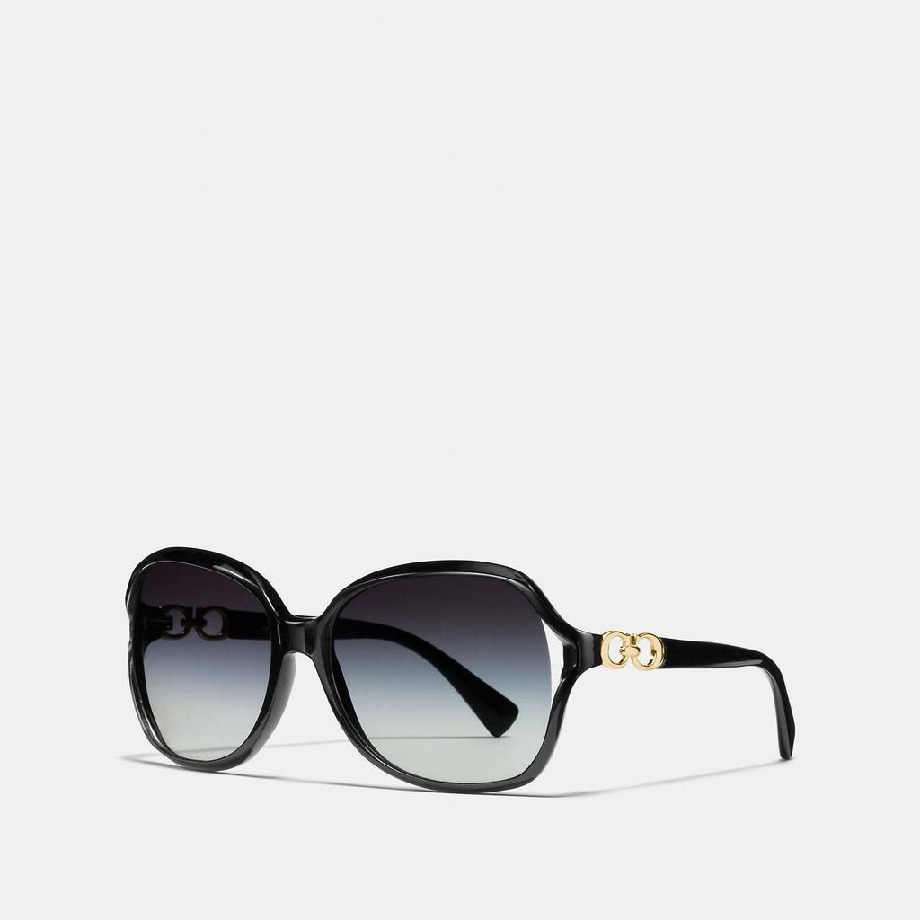 商品Coach|COACH Kissing C Sunglasses,价格¥886,第5张图片详细描述