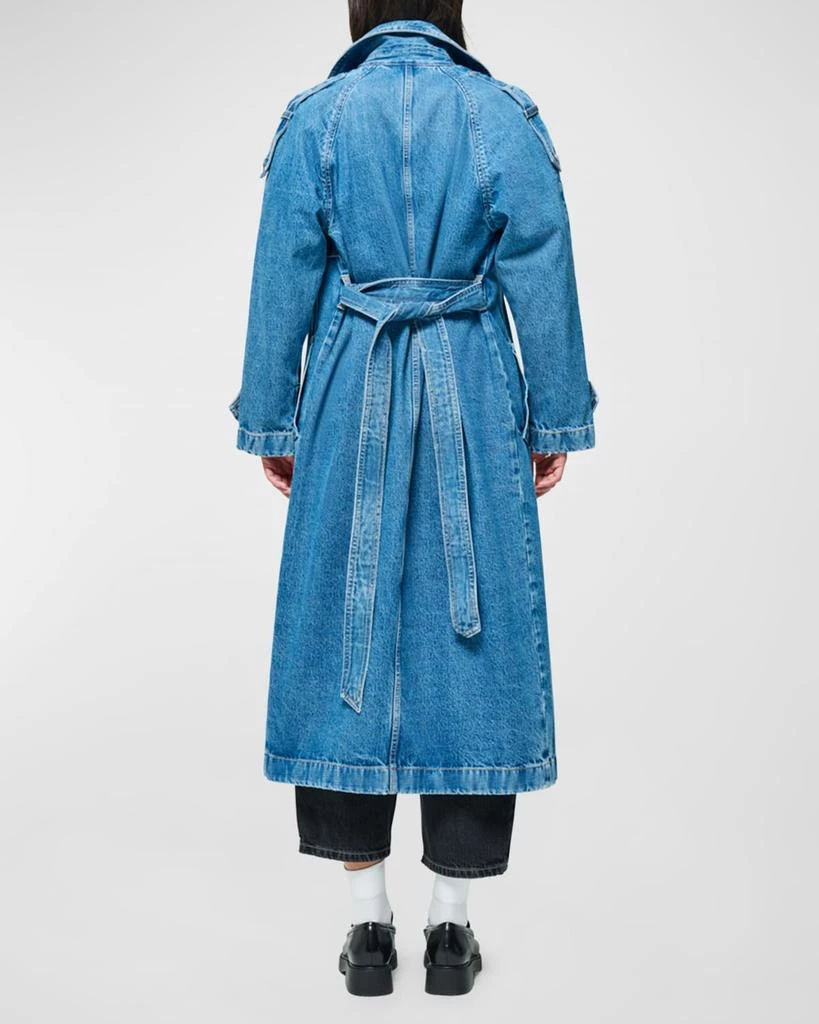 商品ETICA|Jaques Denim Trench Coat,价格¥3537,第2张图片详细描述