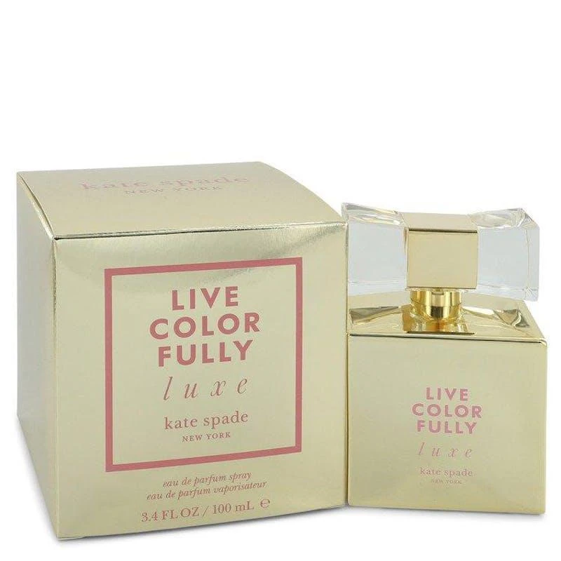 商品Kate Spade|Live Colorfully Luxe by Kate Spade Eau De Parfum Spray 1 oz for Women,价格¥318,第1张图片