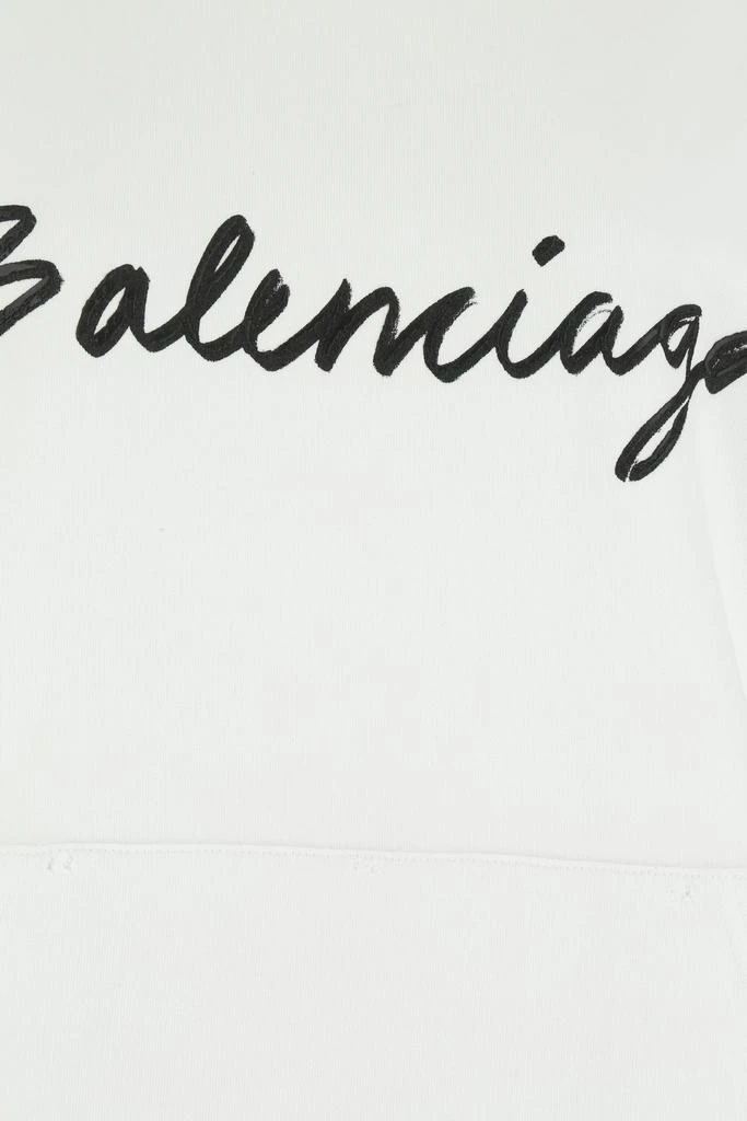 商品Balenciaga|White cotton oversize sweatshirt,价格¥4242,第2张图片详细描述