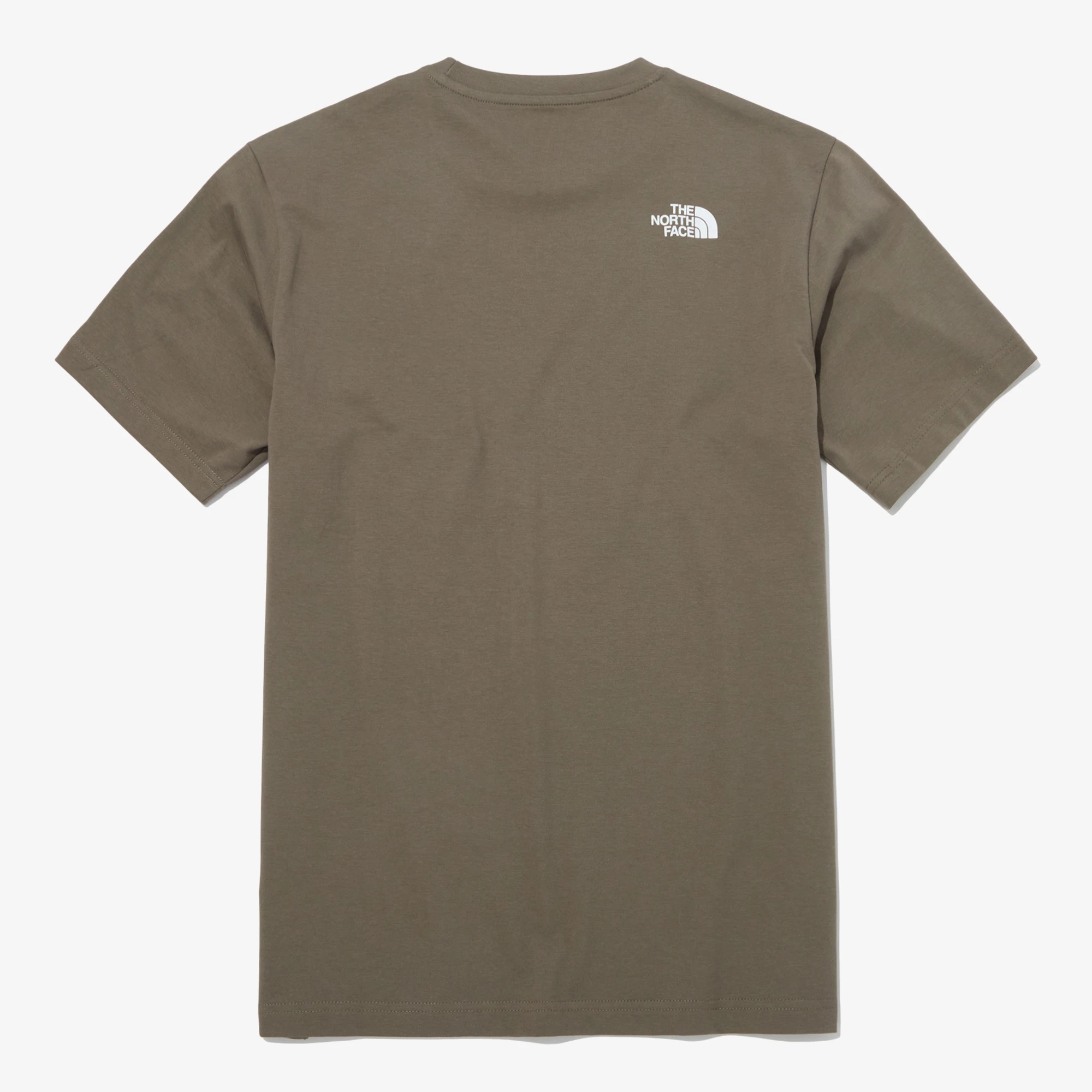 【Brilliant|北面特惠】北面棉质基本款短袖 T 恤 COTTON BASIC S/S R/TEE BROWN NT7UP47E 商品