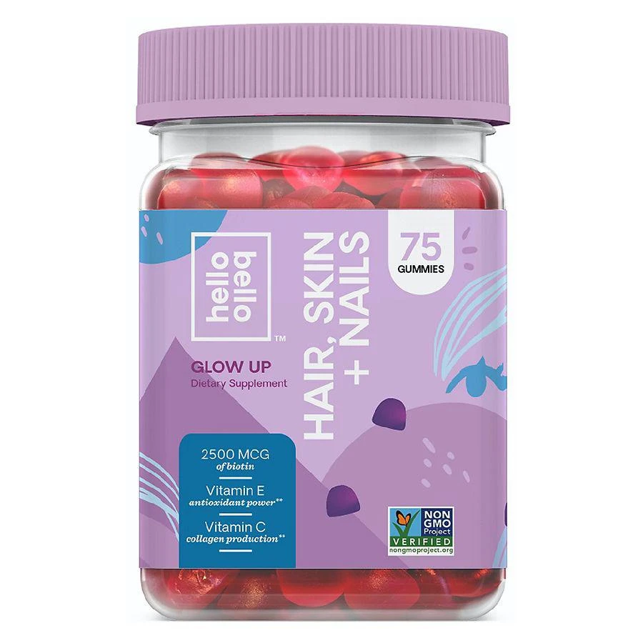 商品Hello Bello|Hair, Skin and Nails Natural Strawberry,价格¥115,第1张图片
