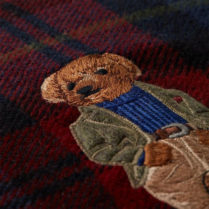 商品Ralph Lauren|Tartan Bear Throw Pillow, 20" x 20" ,价格¥1479,第2张图片详细描述