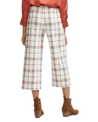 商品Maje|Persio Cropped Plaid Pants,价格¥983,第2张图片详细描述