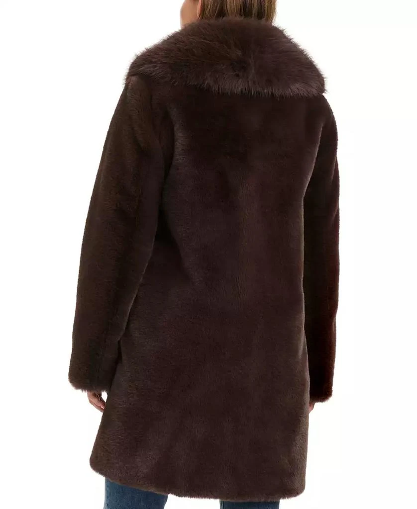 商品JONES NEW YORK|Women's Faux Fur Shawl Collar Coat,价格¥1122,第2张图片详细描述