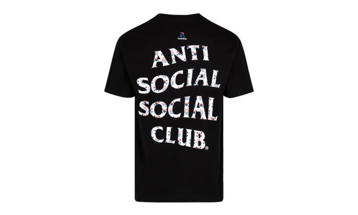 商品Anti Social Social Club|Anti Social Social Club Assc X Case Study Flag Tee,价格¥732,第4张图片详细描述