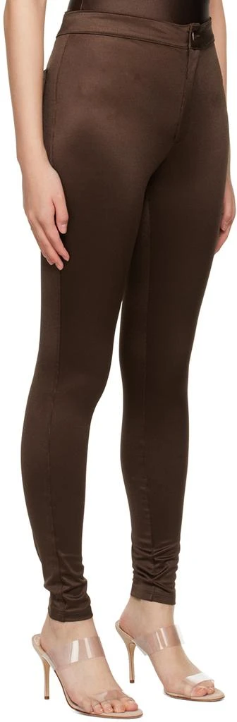 商品SKIMS|Brown Disco Trousers,价格¥316,第2张图片详细描述