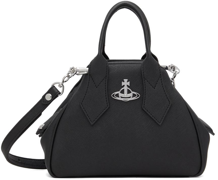 Black Small Yasmine Top Handle Bag商品第1张图片规格展示