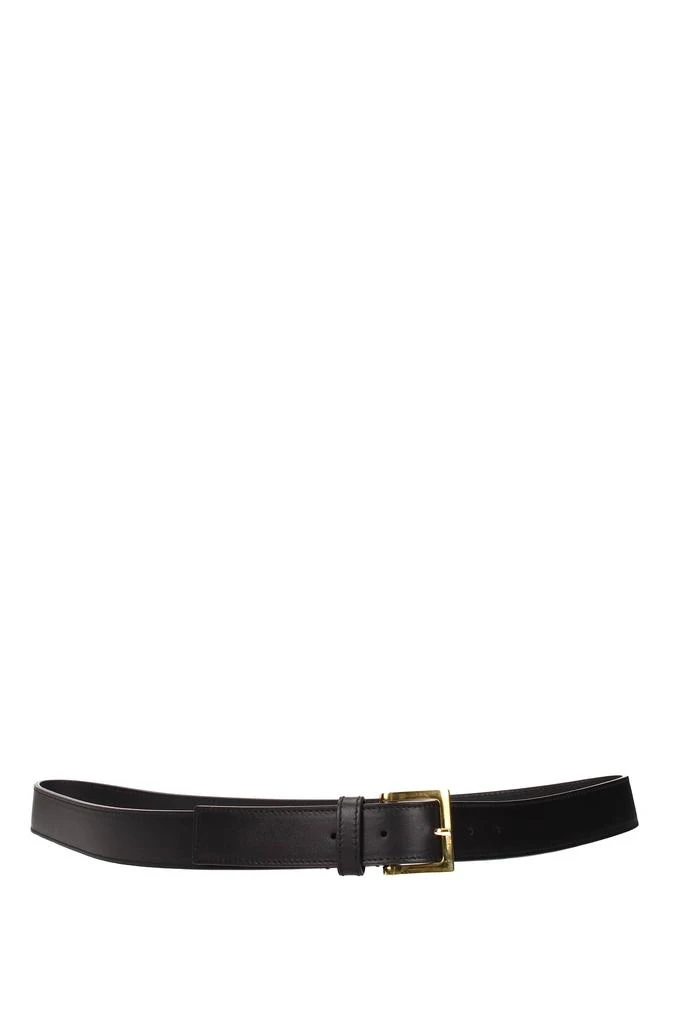 商品Jacquemus|Regular belts Leather Black,价格¥2524,第1张图片