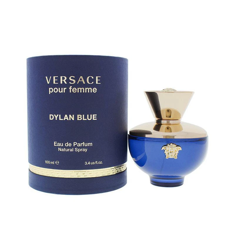 商品Versace|美国直邮VERSACE 范思哲迪伦海神Dylan Blue女士持久EDP浓香水100ml,价格¥877,第1张图片