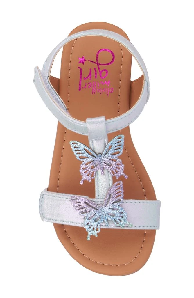 商品OLIVIA MILLER|Kids' Butterfly Ankle Strap Sandal,价格¥85,第5张图片详细描述