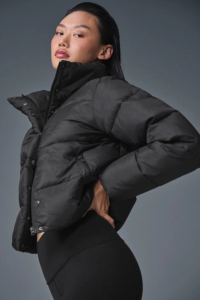 商品Alo|Gold Rush Puffer - Black,价格¥1520,第3张图片详细描述