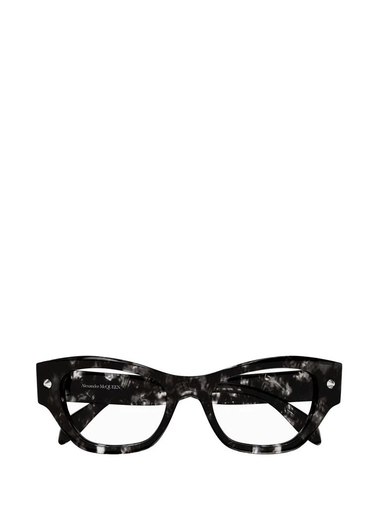 商品Alexander McQueen|Alexander McQueen Eyewear Cat-Eye Frame Glasses,价格¥2247,第1张图片