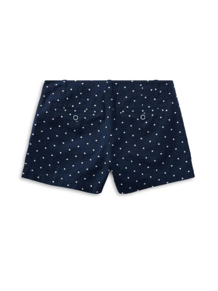 商品Ralph Lauren|Ralph Lauren - Little Girl's & Girl's Star Seersucker Shorts,价格¥92,第2张图片详细描述