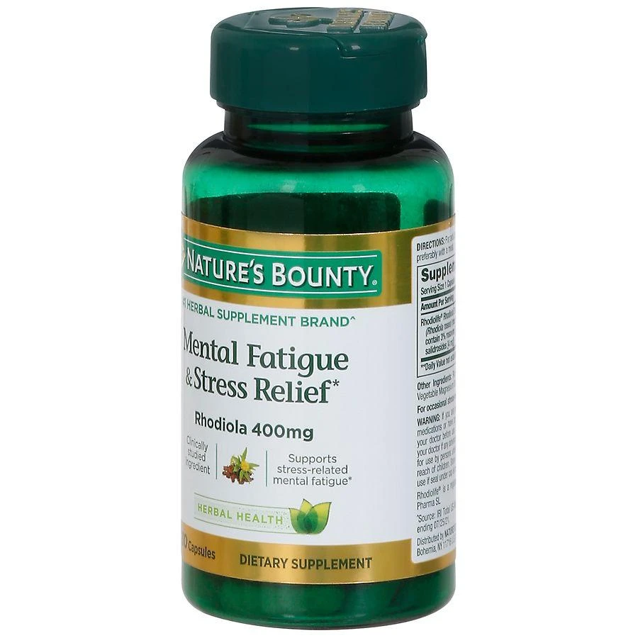 商品Nature's Bounty|Mental Fatigue & Stress Relief,价格¥163,第3张图片详细描述
