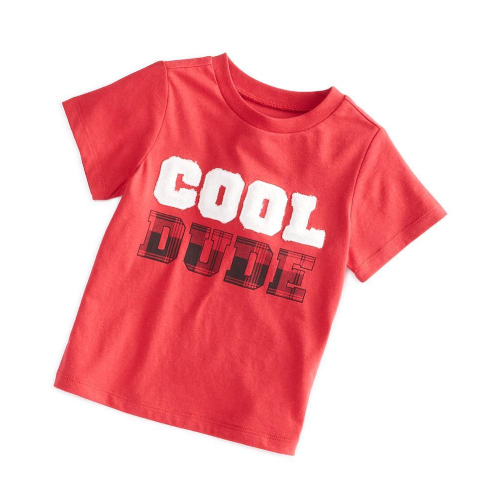 商品First Impressions|Baby Boys Cool Dude T-Shirt, Created for Macy's,价格¥37,第1张图片