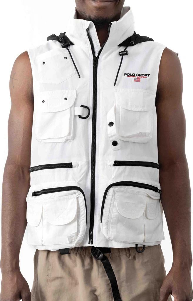 商品Ralph Lauren|Polo Sport Hi Tech Vest - White ,价格¥816,第1张图片