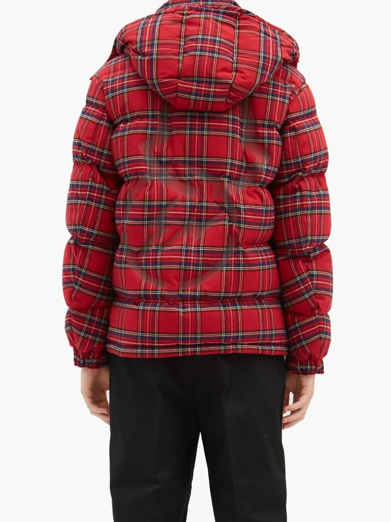 商品Moncler|Mayak oversized tartan-flannel quilted down jacket,价格¥7362,第5张图片详细描述