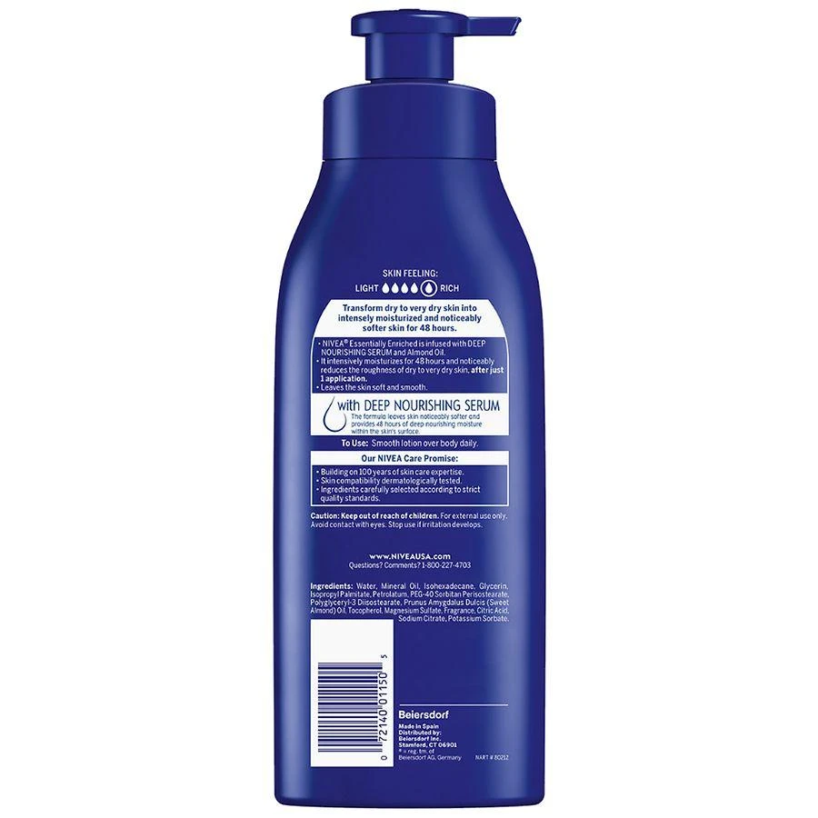 商品Nivea|Essentially Enriched Body Lotion,价格¥82,第2张图片详细描述