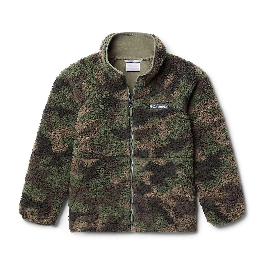 商品Columbia|Boys' Winter Pass Printed Sherpa Full Zip Jacket,价格¥233,第1张图片