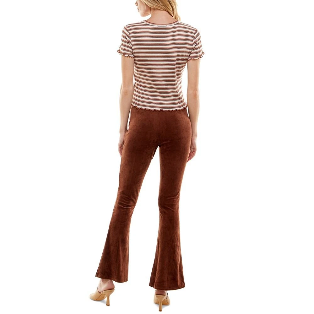 商品Ultra Flirt|Juniors' Stretch Corduroy Flare Pants,价格¥112,第2张图片详细描述