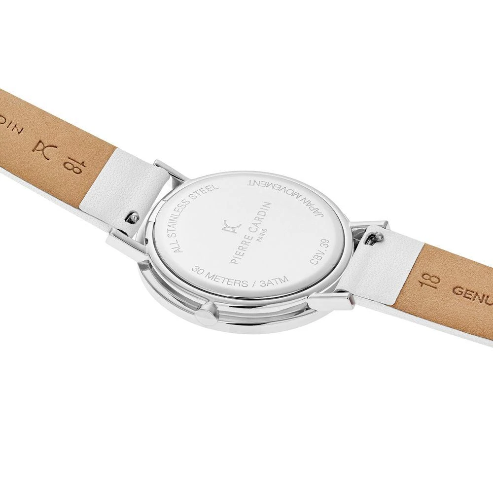 商品pierre cardin|Pierre Cardin White Women Watch,价格¥920,第3张图片详细描述