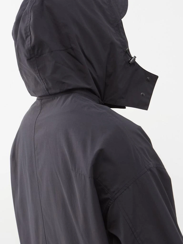 商品Raey|Oversized lightweight cotton-blend hooded raincoat,价格¥2601,第3张图片详细描述