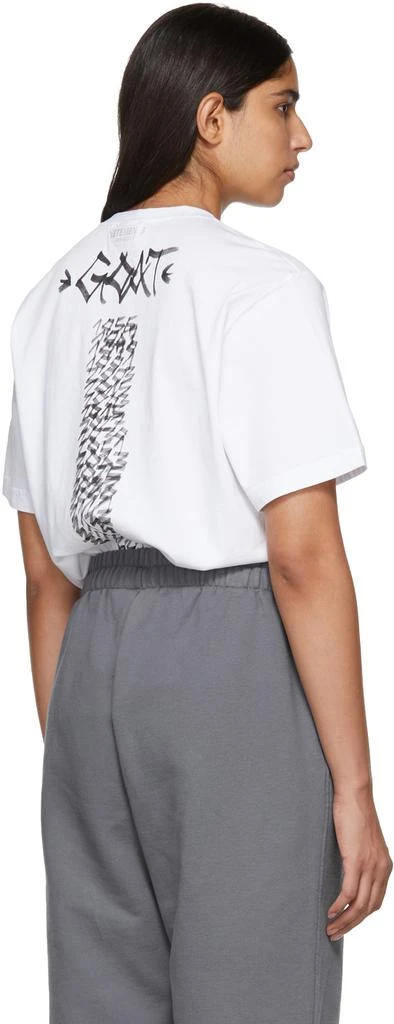 商品Vetements|White Goat Chinese Zodiac T-Shirt,价格¥418,第3张图片详细描述