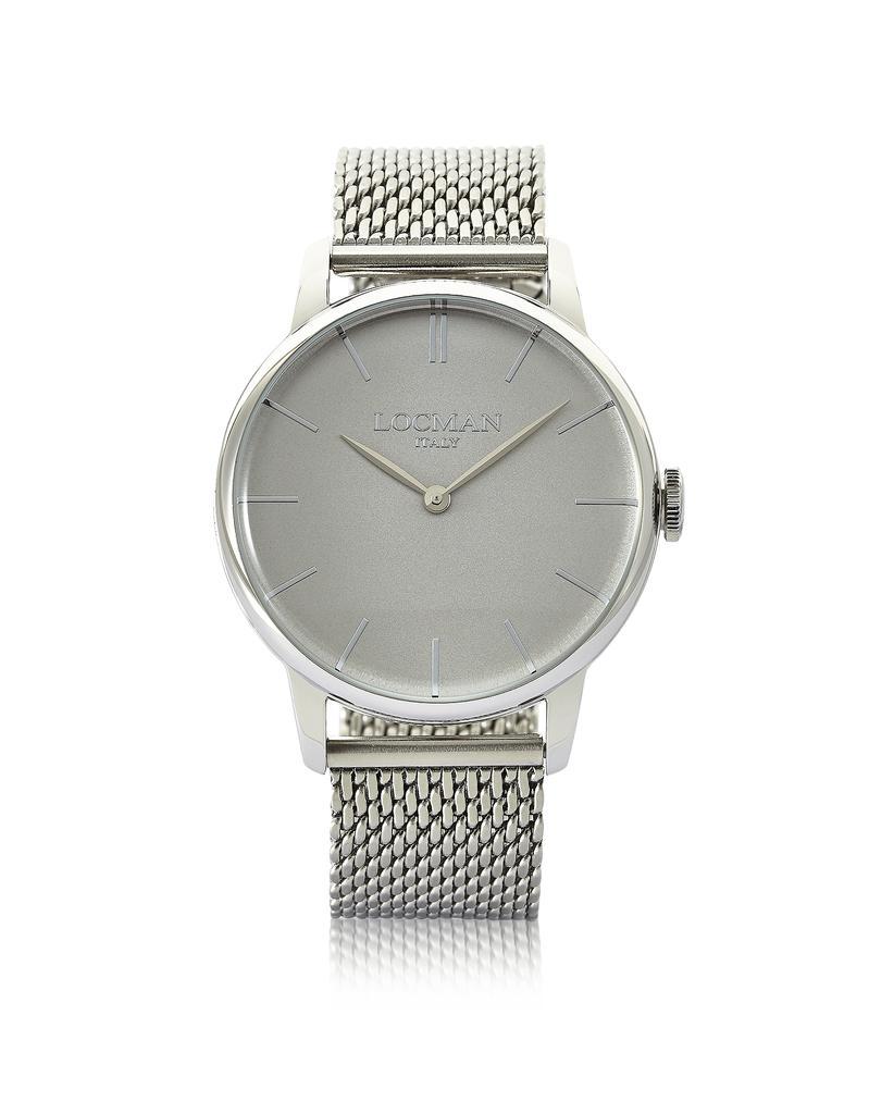 商品Locman 洛克曼|1960 不锈钢男士手表,价格¥1315,第1张图片