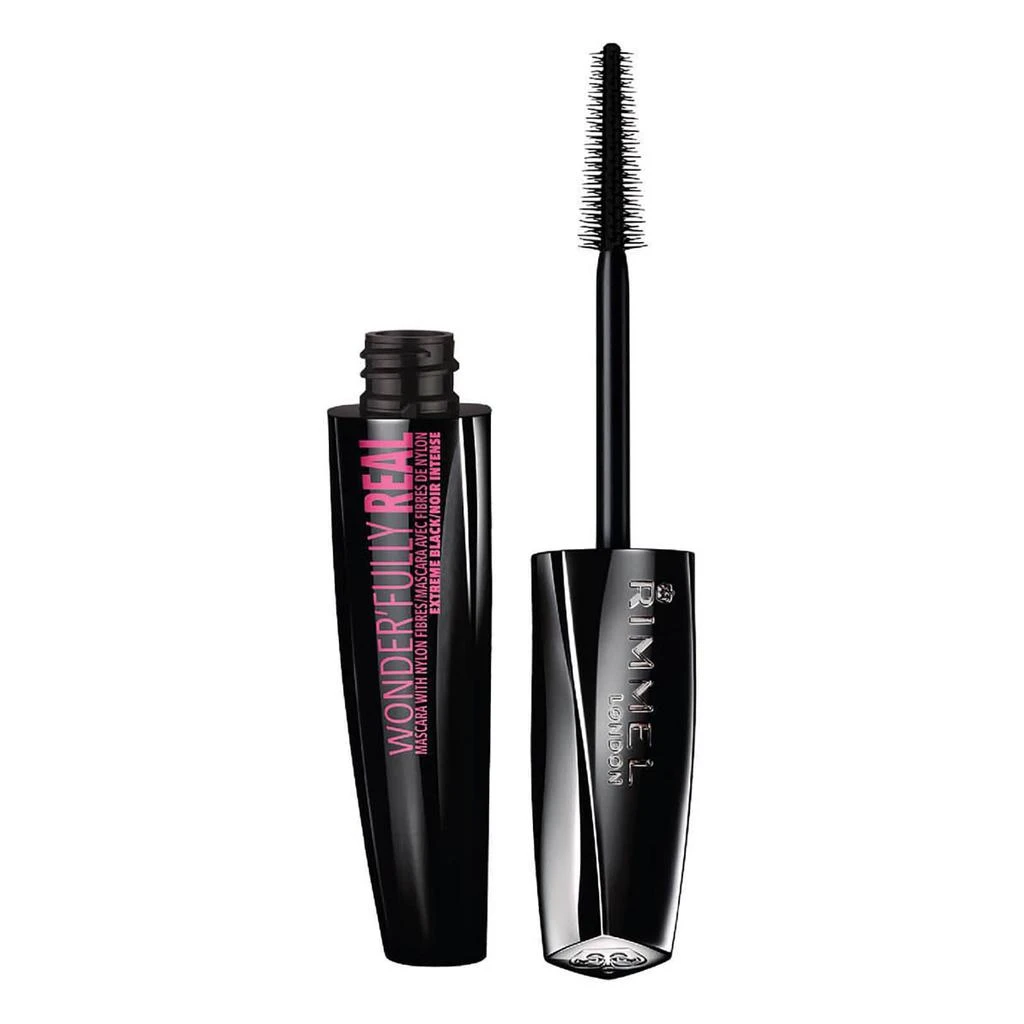 商品Rimmel|Rimmel Wonderfully Real Mascara - Extreme Black 11ml,价格¥66,第1张图片