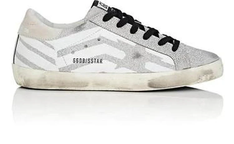 商品Golden Goose|Women's Superstar Glitter Sneakers,价格¥3942,第1张图片