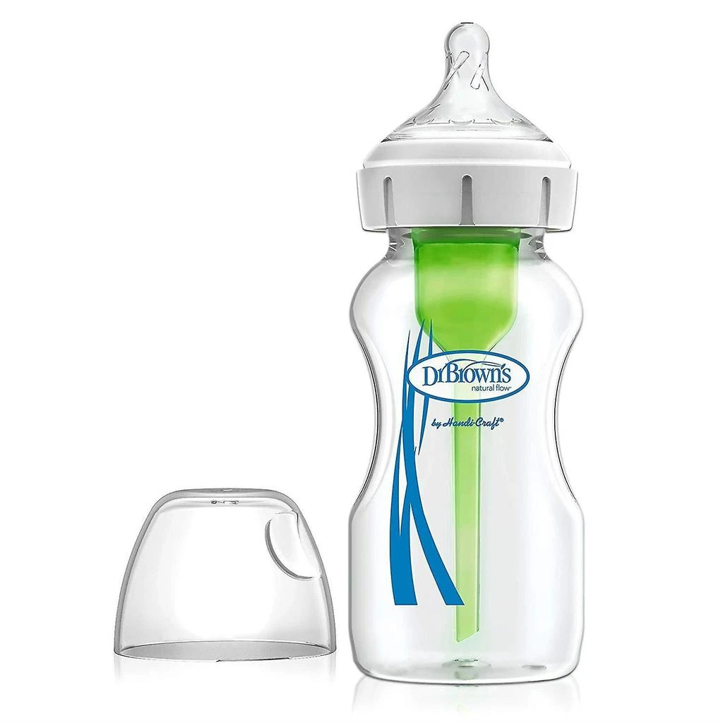 商品Dr Brown|Dr Brown - Options  Anti Colic Glass Bottle (270ml),价格¥137,第1张图片