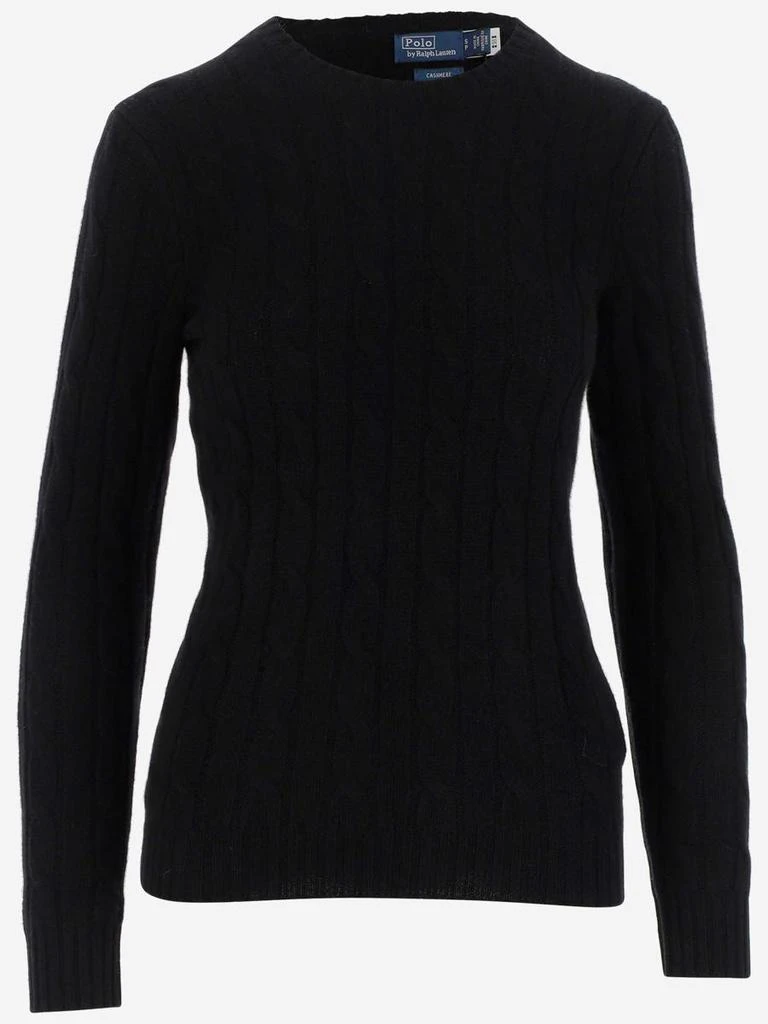 商品Ralph Lauren|RALPH LAUREN CABLE-KNIT CASHMERE JUMPER,价格¥1802,第1张图片