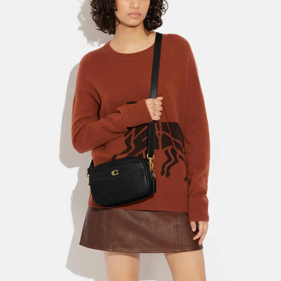商品Coach|Coach Pebbled-Leather Camera Bag,价格¥2657,第2张图片详细描述