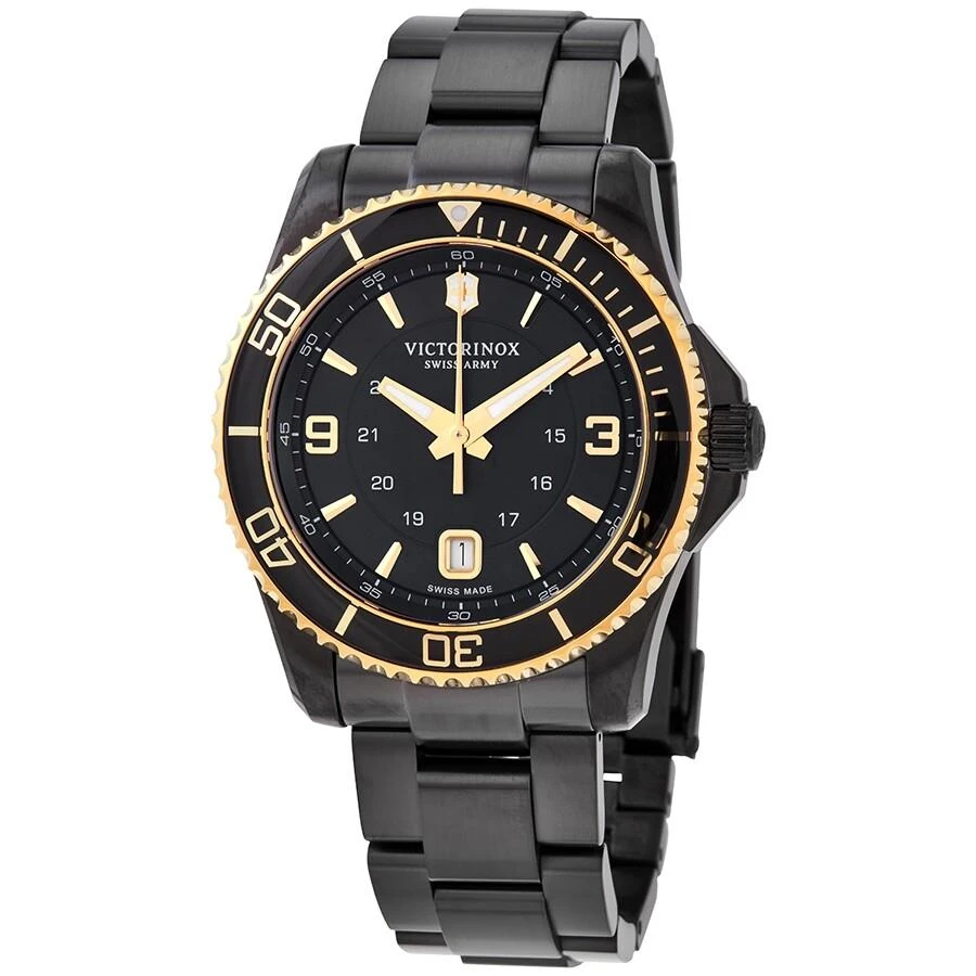 商品Victorinox|Maverick Quartz Black Dial Men's Watch 241884,价格¥837,第1张图片