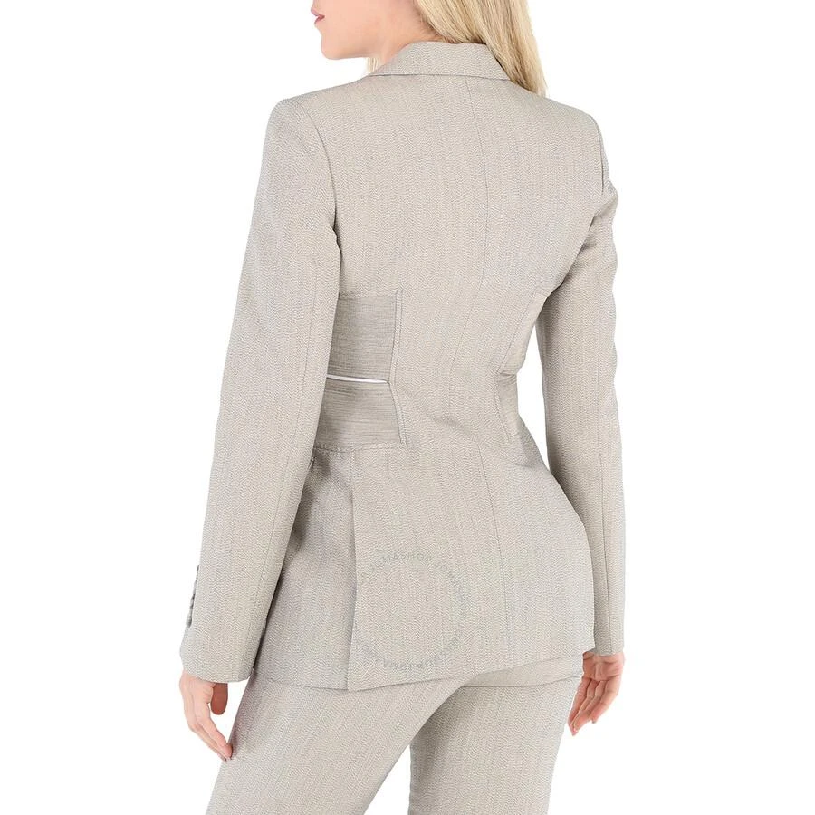 商品Burberry|Ladies Cut-out Detail Technical Wool Blazer,价格¥2481,第3张图片详细描述