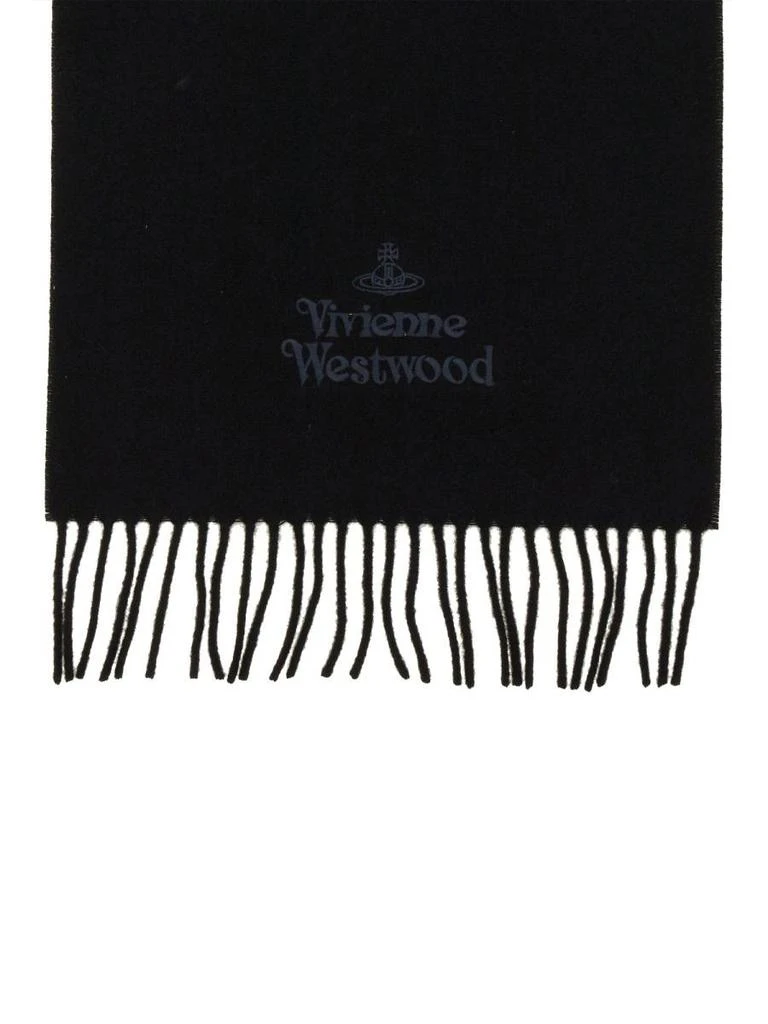 商品Vivienne Westwood|VIVIENNE WESTWOOD SCARF WITH LOGO UNISEX,价格¥880,第2张图片详细描述