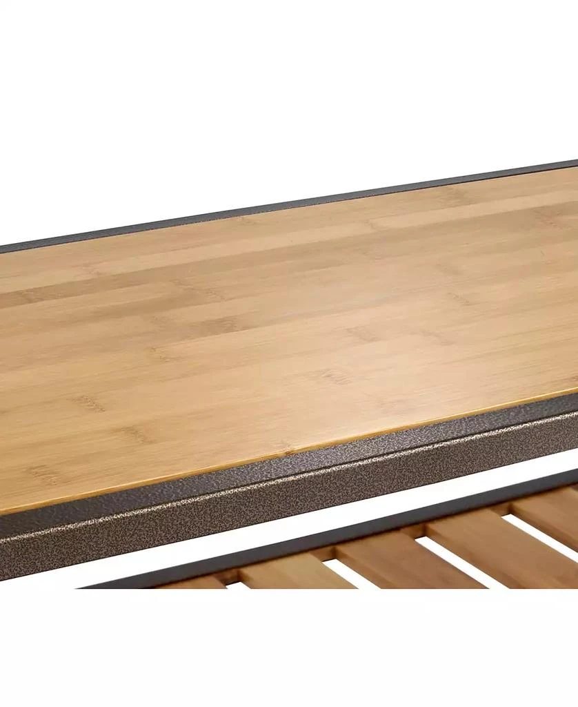商品TRINITY|3-Tier Bamboo Shoe Bench,价格¥1466,第4张图片详细描述