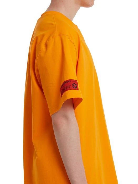 商品ANOMIE COMPLEX|Anm Embroidery Half Sleeve T-shirt_Orange,价格¥522,第3张图片详细描述