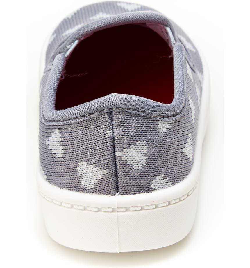 商品Carter's|Nettie Heart Print Slip-On Sneaker,价格¥122,第4张图片详细描述