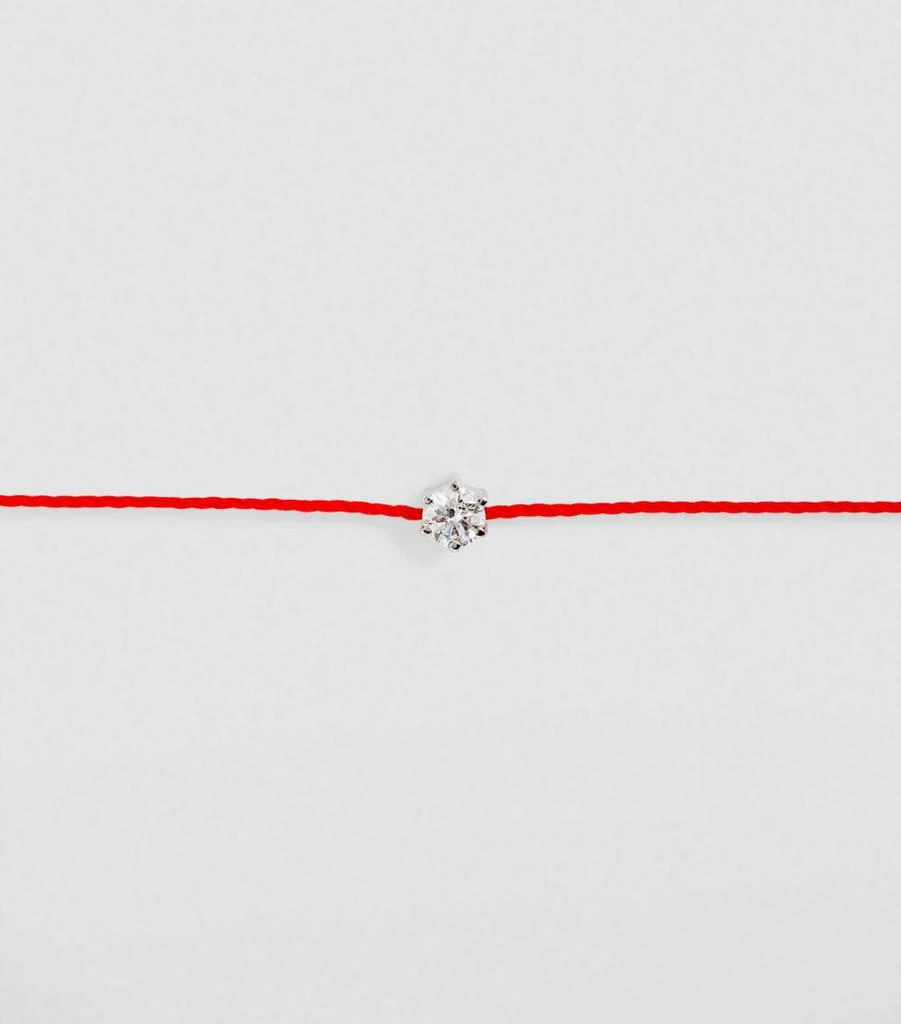 商品Redline|White Gold and Diamond Absolu Thread Bracelet,价格¥6003,第4张图片详细描述