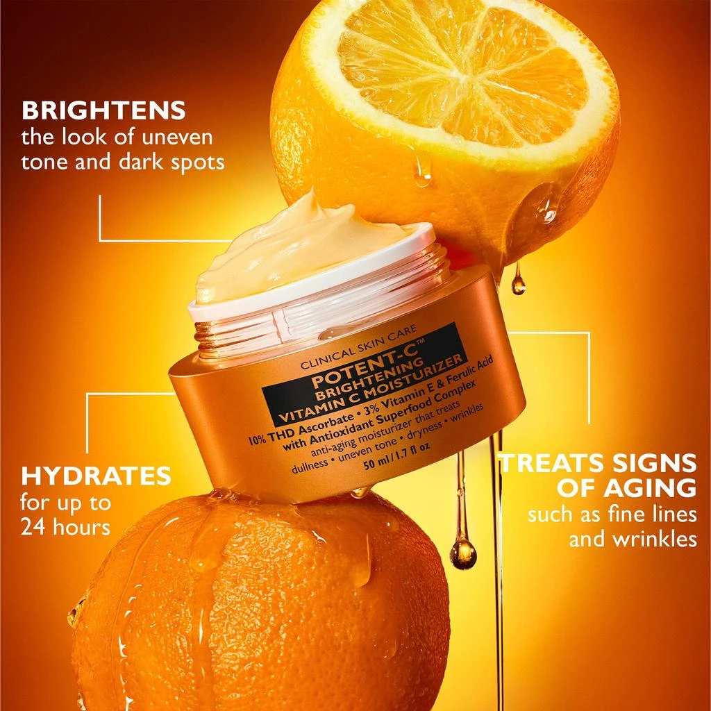 商品Peter Thomas Roth|Peter Thomas Roth Potent-C Brightening Vitamin C Moisturiser 50ml,价格¥600,第2张图片详细描述