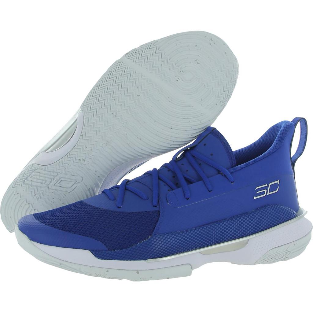 Under Armour Mens UA Team Curry 7 Ankle Performance Basketball Shoes商品第5张图片规格展示