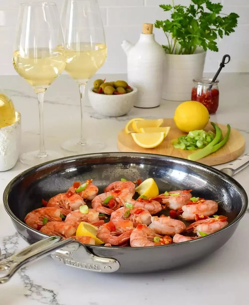 商品Hestan|NanoBond Titanium Stainless Steel 12.5" Open Skillet,价格¥3331,第3张图片详细描述