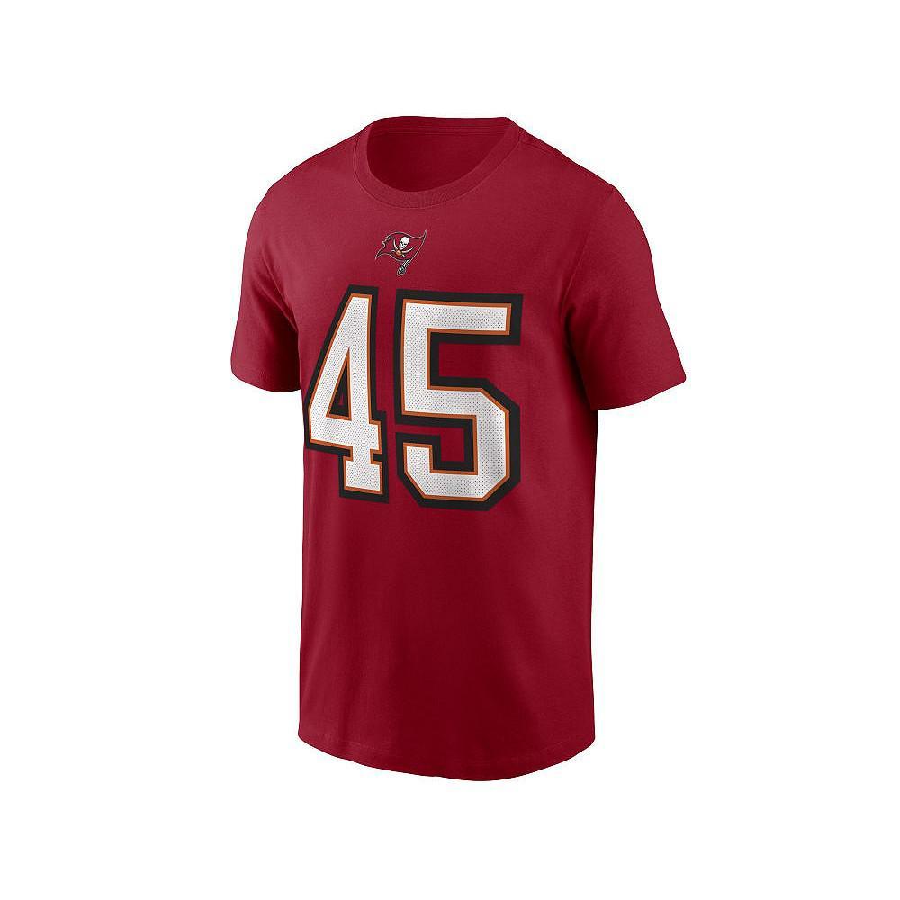 商品NIKE|Tampa Bay Buccaneers Men's Pride Name and Number Wordmark T-Shirt - Devin White,价格¥244,第4张图片详细描述